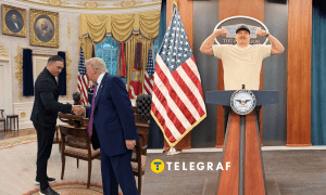 Украинский боксер и президент США