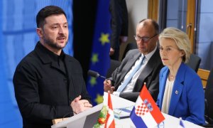 Владимир Зеленский, Фридриц Мерц и Урсула фон дер Ляен