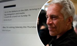 Імʼя Зеленського згадується у переписках Епштейна