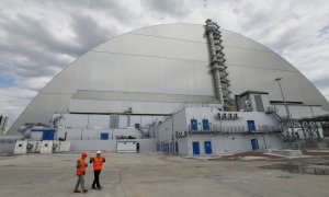 Арка над "саркофагом"