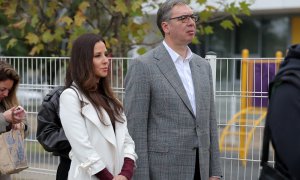Тамара Вучич постепенно начала сопровождать мужа на публичных мероприятиях