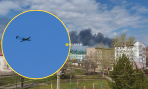 Місцеві бачили у небі дрон