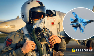 Льотчик та Су-27