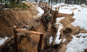 Українським захисникам не звикати до перебування в окопах навіть за зимової погоди
