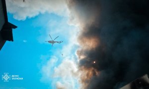 Задимлення над Києвом після російської атаки 2 липня 2026 року