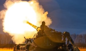 Украинские военные отправляют огненный привет оккупантам