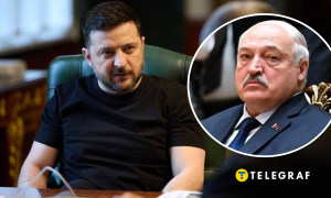 Украинский президент и Лукашенко