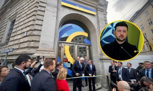 Відкриття Українського дому, Володимир Зеленський