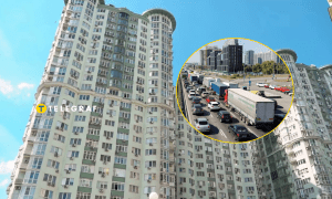 Киевляне бьют тревогу из-за фур возле домов