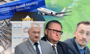 Украинская делегация в Давосе