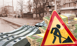 На ремонт улицы Кирилловской потратили миллионы гривен. Фото Коллаж "Телеграфа"