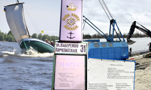 Юні моряки зацікавились тенісом? Фото Колаж "Телеграфа"