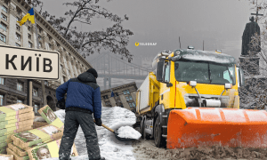 Состояние пешеходных зон вызывает критику киевлян. Фото Коллаж "Телеграфа"