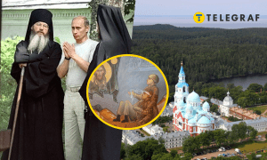 Путин на острове Валаам