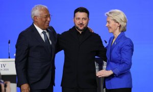 Антониу Кошта, Владимир Зеленский и Урсула фон дер Ляен