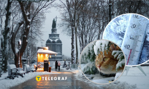 Погода зимой в Украине