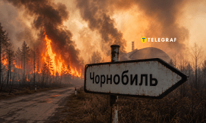 Зона відчуження палає кілька днів