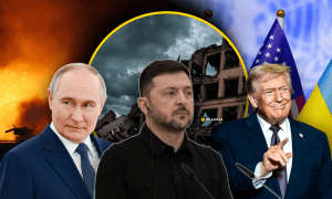 Володимир Путін, Володимир Зеленський, Дональд Трамп