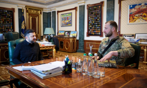 Володимир Зеленський та Євген Хмара