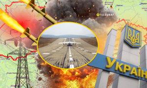 Обстрел Украины, аэродром Оленья