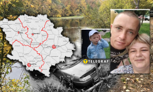 Яким чином автомобіль, на якому серед ночі їхала родина полтавців з міста в село, опинився на дні Ворскли у малолюдному місці, поки невідомо