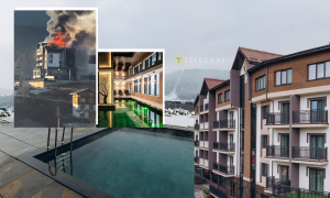 У Буковелі горить готель