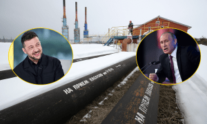 Володимир Зеленський та Володимир Путін