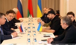 Первый день переговоров Украина - Россия