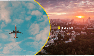 Літак над Україною