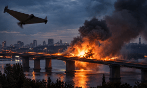 Росія цілеспрямовано б’є по київських мостах