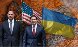 Андрій Єрмак та Марко Рубіо на переговорах у Женеві