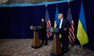 Володимир Зеленський та Дональд Трамп