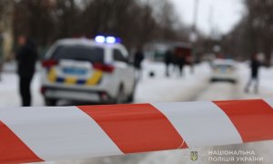 Полиция работает на месте