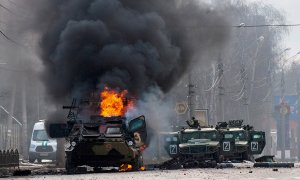 Технику врага пытаются уничтожать сразу