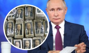 Крупная партия наркотиков - с лицом Путина