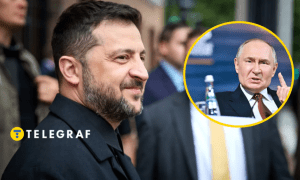 Володимир Зеленський та Володимир Путін