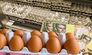 Куриные яйца