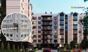 Старые дома и новостройки