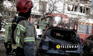 Последствия обстрела дома