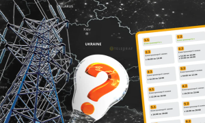 Отключение света в Украине