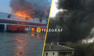 Пожежа в Луцьку