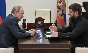 Владимир Путин и Рамзан Кадыров