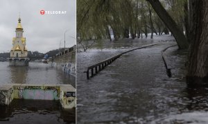 Киев уходит под воду