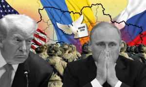 Дональд Трамп, Владимир Путин, мирний план