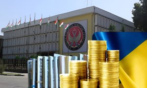 Адмінбудівля в Душанбе - місто реєстрації нового власника. Фото Колаж "Телеграфа"