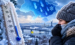 Погода в Украине зимой