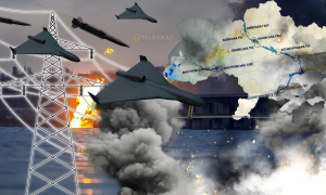 Удари по ГЕС України. Колаж: "Телеграф"