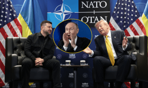 Владимир Зеленский, Владимир Путин и Дональд Трамп