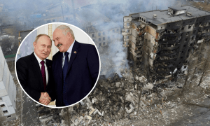 Владимир Путин и Александр Лукашенко