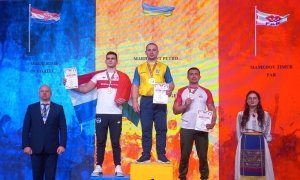Петр Маргаринт выиграл золотую медаль на чемпионате мира по армрестлингу
